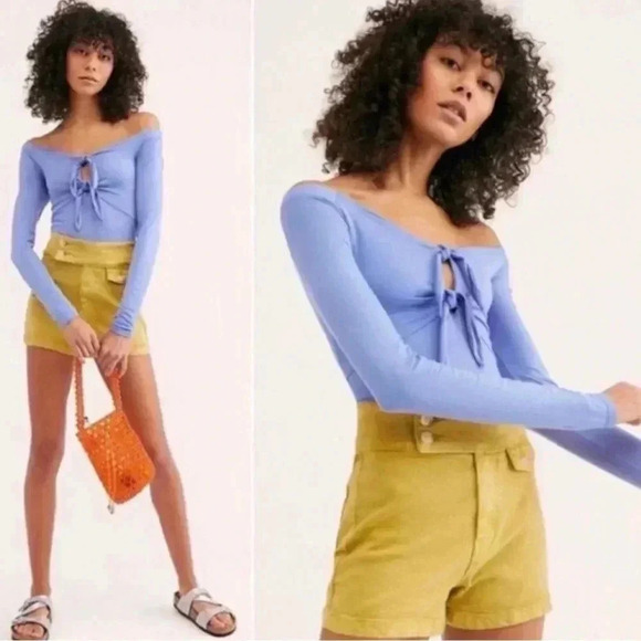 Free People Tops - BLACK Free People Double Knot Top